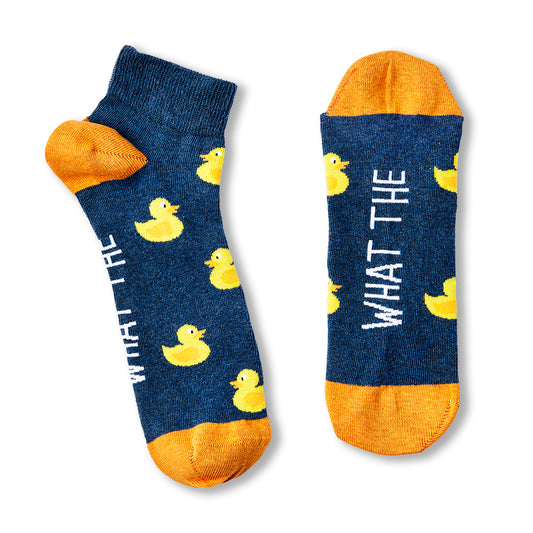 Unisex What The Duck Trainer Socks