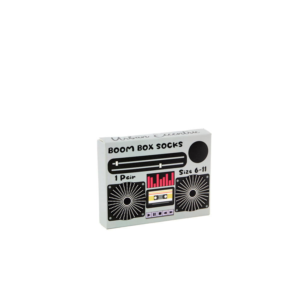 Unisex Boom Box Gift Box Socks