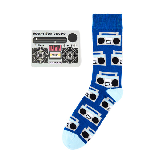 Unisex Boom Box Gift Box Socks