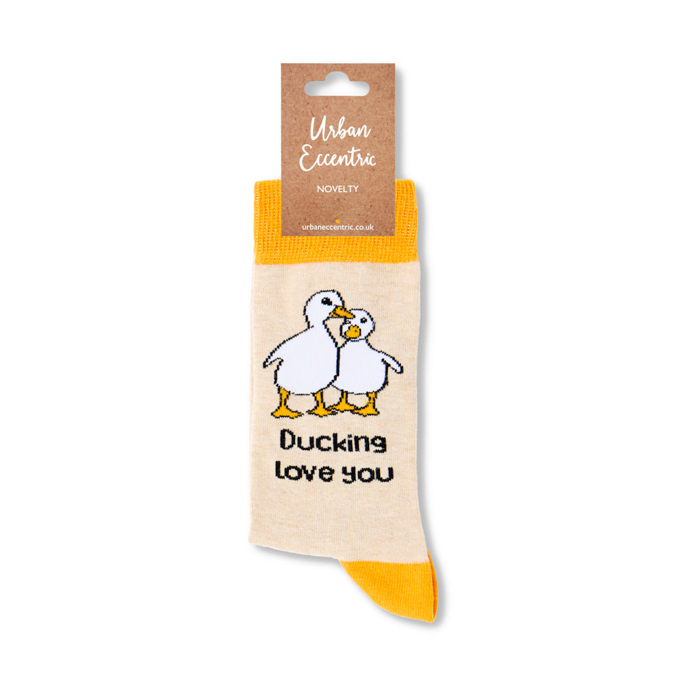 Unisex Ducking Love You Socks