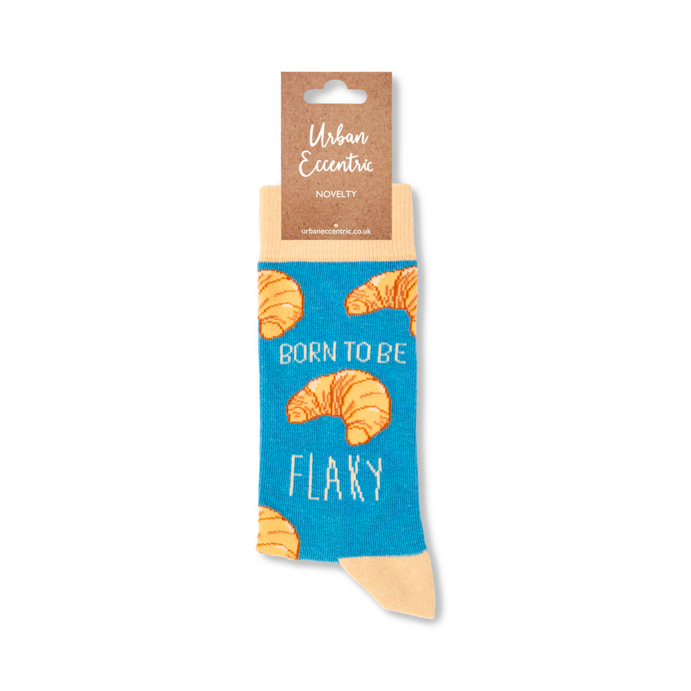 Unisex Born To Be Flaky Socks