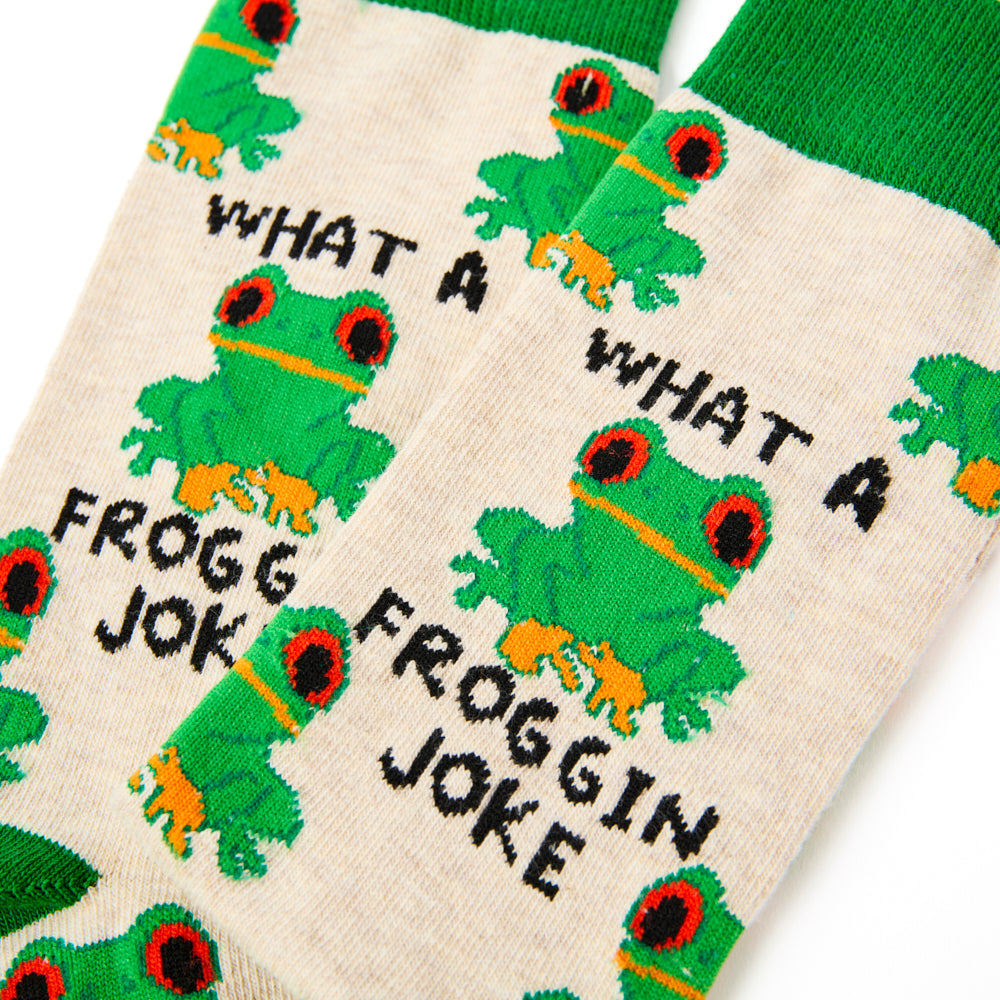 Unisex What A Froggin Joke Socks