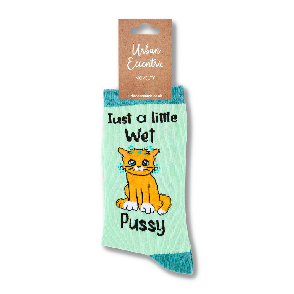 Ladies Just A Little Wet Pussy Socks