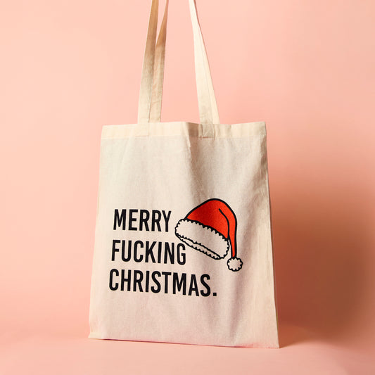 Merry Fucking Christmas- Tote Bag