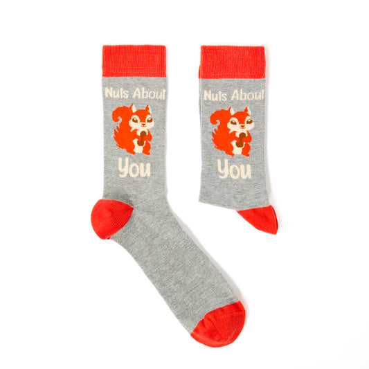 Unisex Nuts About You Socks