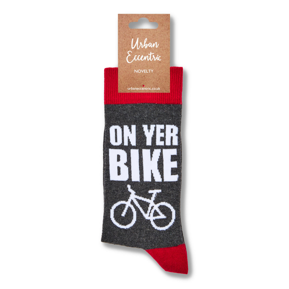 Unisex On Yer Bike Socks