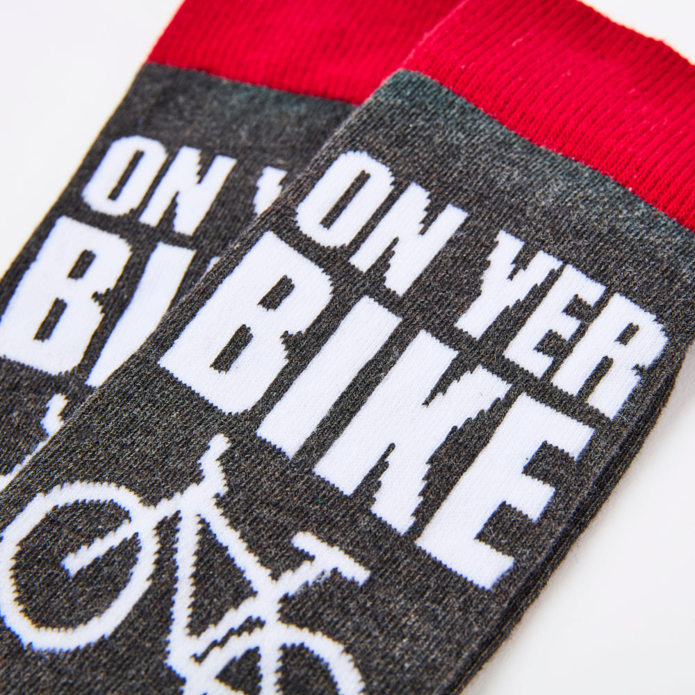 Unisex On Yer Bike Socks