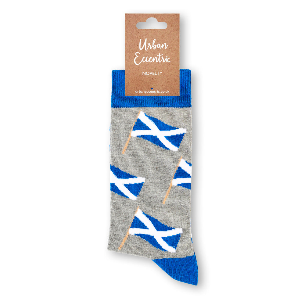 Unisex Scottish Waving Flag Socks