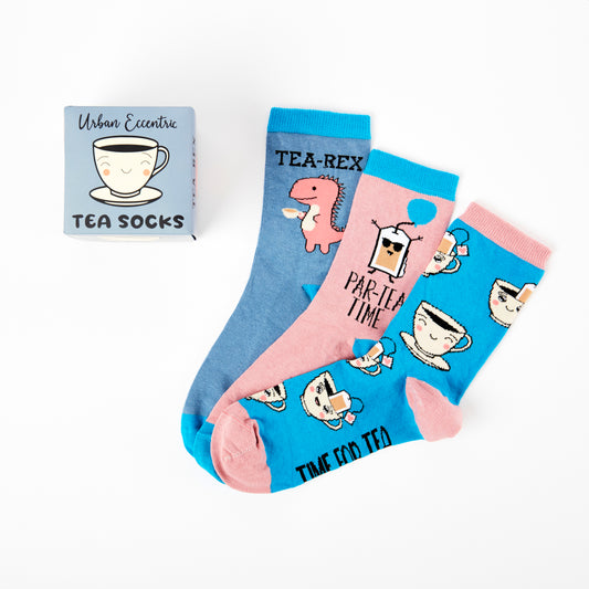 Ladies Tea Socks Gift Box