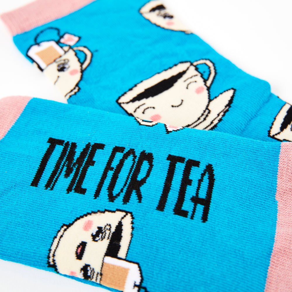 Ladies Time For Tea Socks