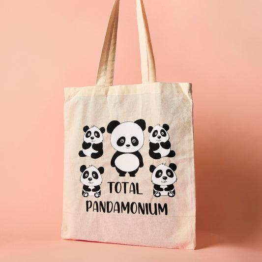 Pandamonium- Tote Bag