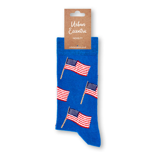 Unisex American Waving Flag Socks