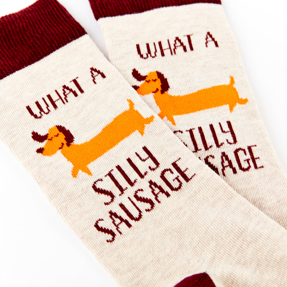 Unisex What A Silly Sausage Socks